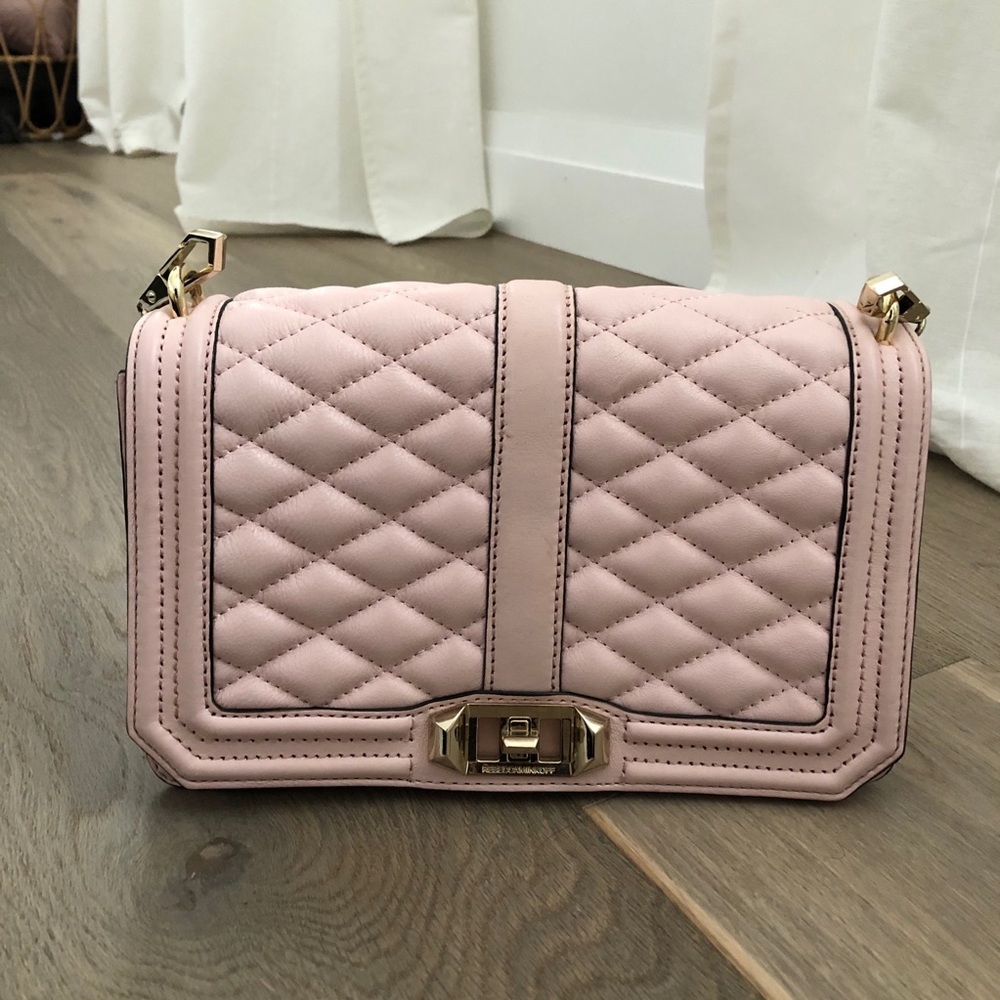 Rebecca Minkoff Quilted Medium Love Crossbody